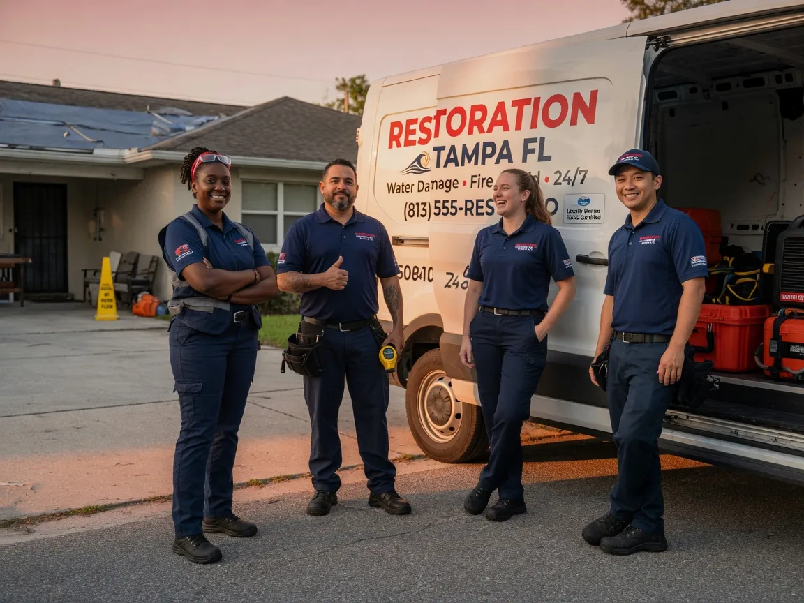 Water Damage Restoration company in San Mateo, FL